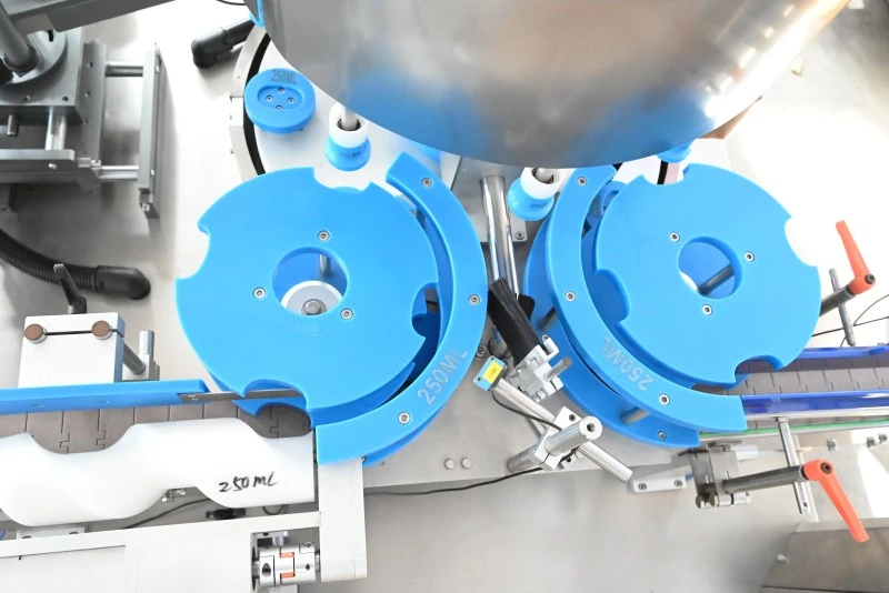 Square Cosmetic Jar Labeling Machine