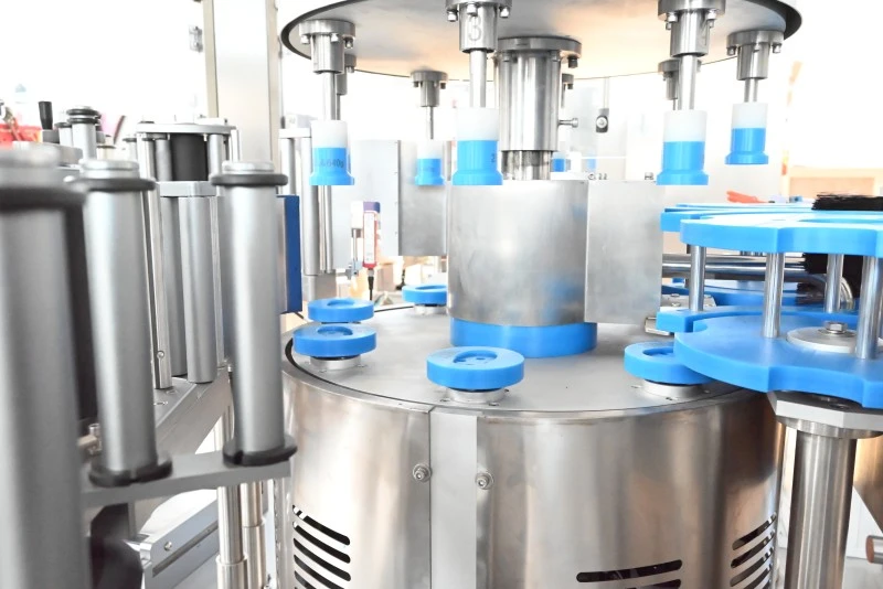 Square Food Jar Labeling Machine